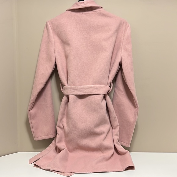 Fashion Nova Pink Belted Belted Jacket - Picture 3 of 6